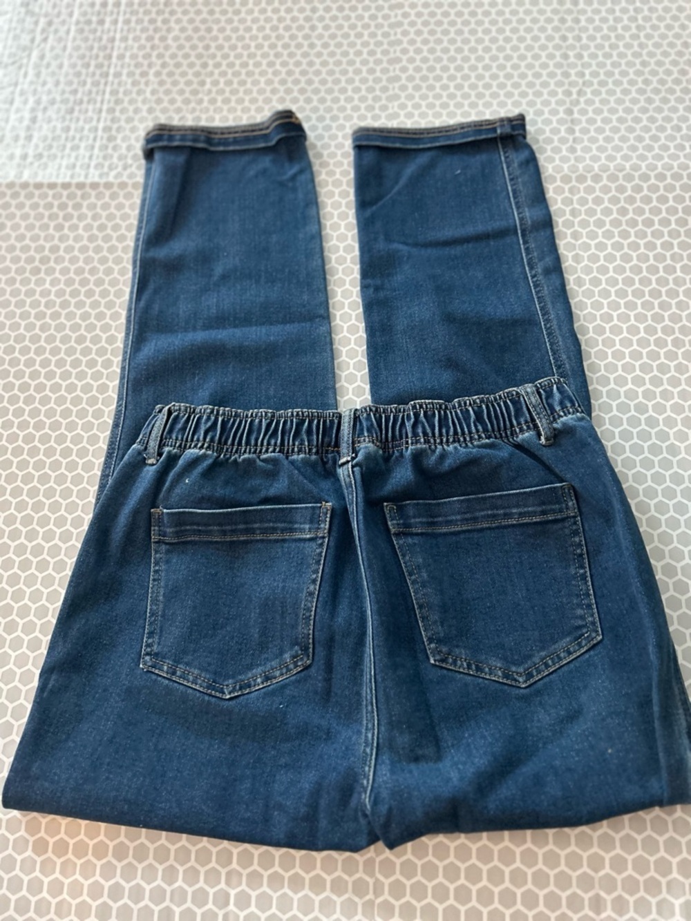 Knox Rose Dark Blue Straight Jeans. Size M - Picture 3 of 7